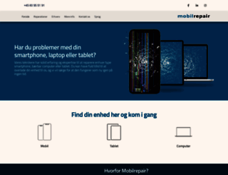 mobilrepair.dk screenshot