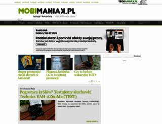 mobimaniak.pl screenshot