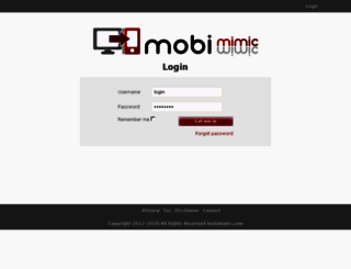 mobimimic.com screenshot