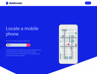 mobitracker.org screenshot