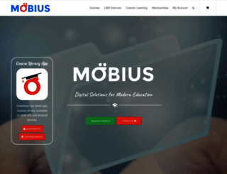 mobiuslearning.com screenshot