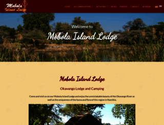 mobola-lodge.com screenshot