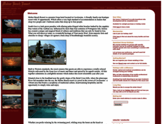 moborbeachresort.net screenshot