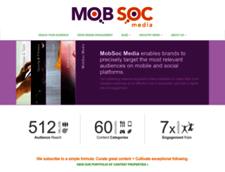 mobsocmedia.com screenshot