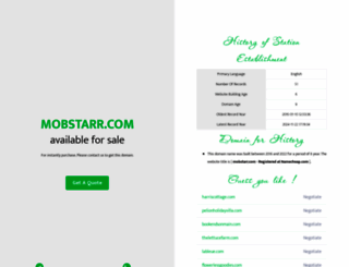 mobstarr.com screenshot