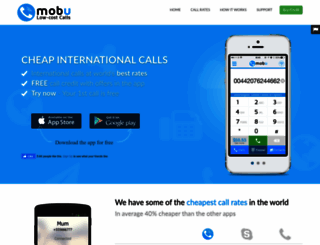 mobu-app.com screenshot