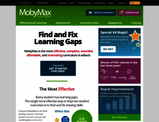 mobymax.com screenshot