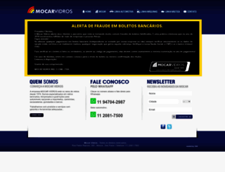 mocarvidros.com.br screenshot