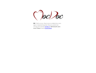 mocdoc.com screenshot