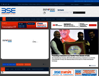 mock.bseindia.com screenshot