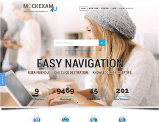 mockexam4u.com screenshot