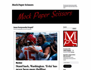 mockpaperscissors.com screenshot