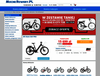 mocnerowery.pl screenshot