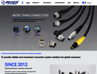 mococonnectors.com screenshot