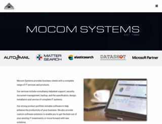 mocomsystems.com screenshot