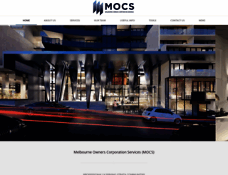 mocs.com.au screenshot