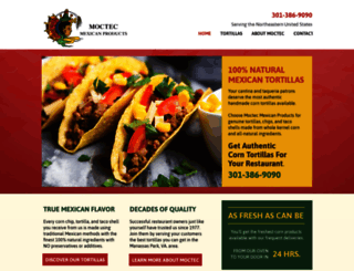 moctecmexicanproducts.com screenshot