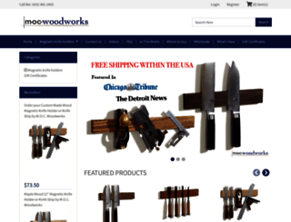 mocwoodworks.com screenshot