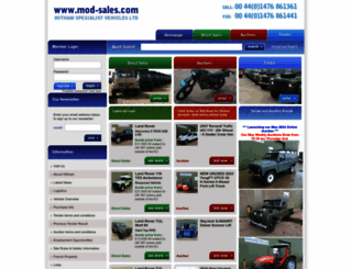 mod-sales.com screenshot