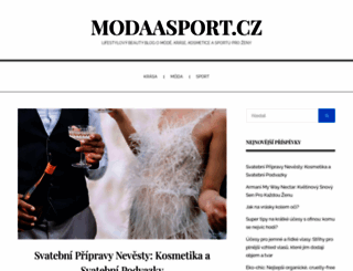modaasport.cz screenshot