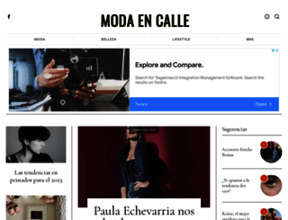 modaencalle.com screenshot