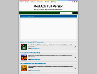 modapkfullversion.blogspot.com screenshot