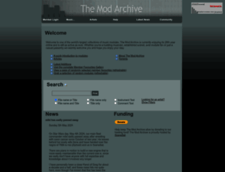 modarchive.org screenshot