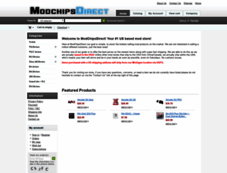 modchipsdirect.com screenshot