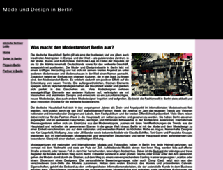 mode-design-berlin.de screenshot