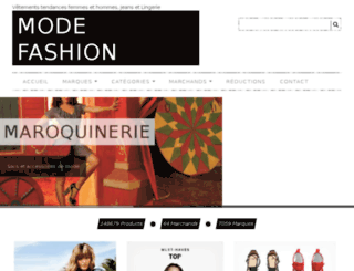 mode-fashion.com screenshot