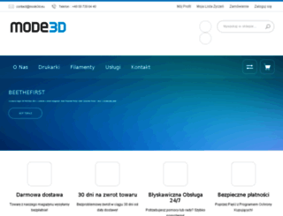 mode3d.eu screenshot