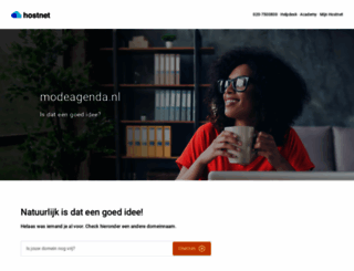 modeagenda.nl screenshot