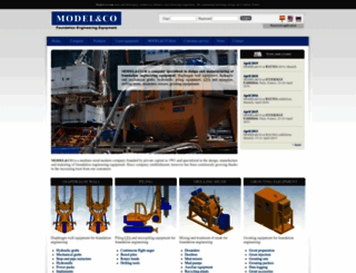 model-co.com screenshot