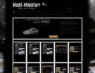 model-miniature.com screenshot