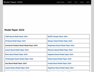 model-paper.com screenshot