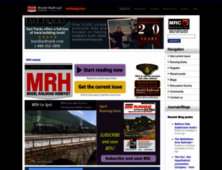 model-railroad-hobbyist.com screenshot