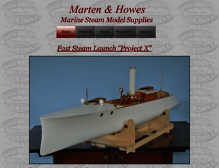 model-steam-boats.co.uk screenshot
