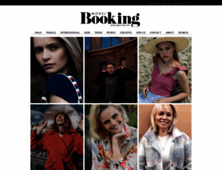 modelbooking.com screenshot