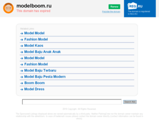 modelboom.ru screenshot