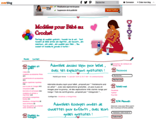 modeles-bebe-crochet.overblog.com screenshot