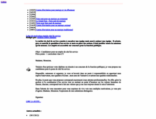 modeles-lettres-gratuites.com screenshot