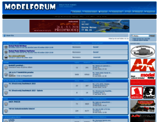 modelforum.cz screenshot