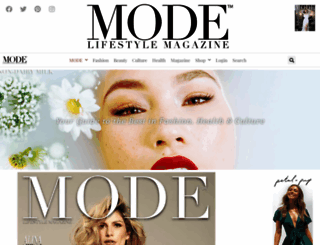 modelifestylemagazine.com screenshot