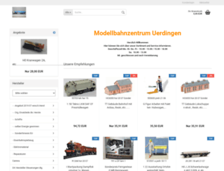 modellbahnzentrum-uerdingen.de screenshot