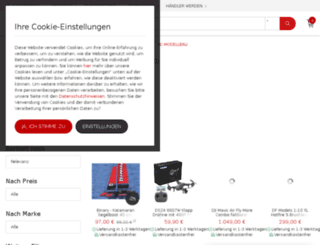 modellbau-helis-drohnen-autos.rakuten-shop.at screenshot