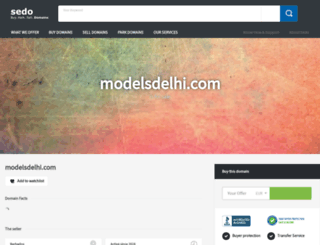 modelsdelhi.com screenshot