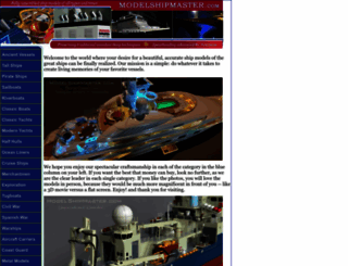 modelshipmaster.com screenshot