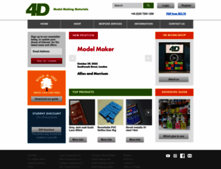 modelshop.co.uk screenshot