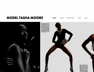 modeltashamoore.com screenshot