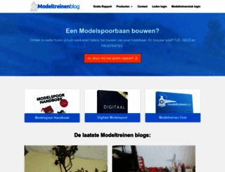 modeltreinen.org screenshot